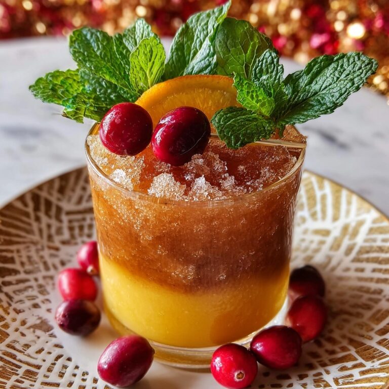 Festive Christmas Mai Tai Recipe
