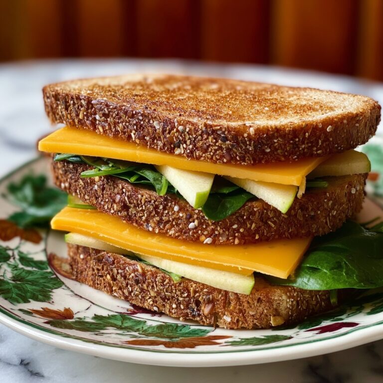 Hot Honey Apple Cheddar Sandwich Recipe