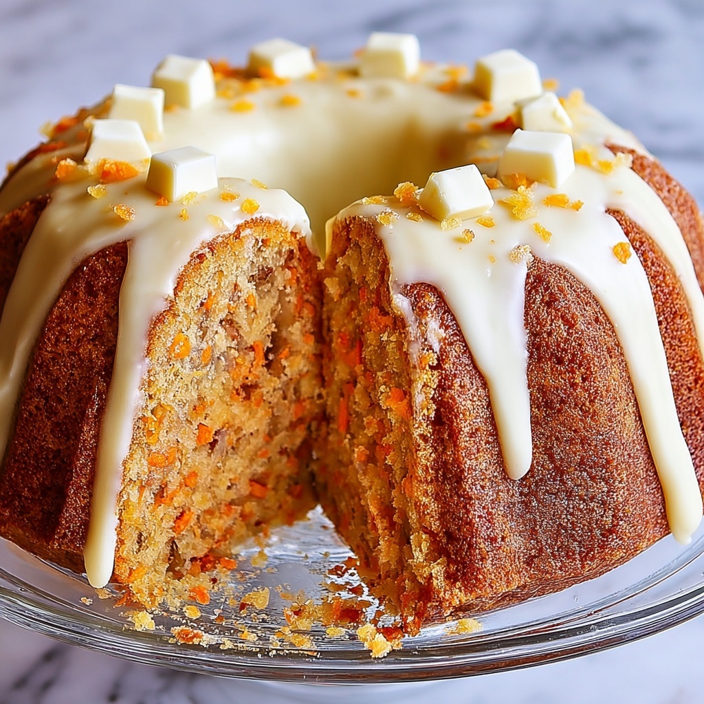 Moist Carrot Bundt Cake Recipe - Recipe Image