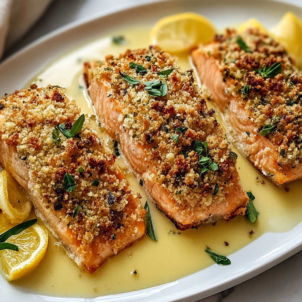 Baked Parmesan Crusted Salmon with Mayo Recipe - Recipe Image