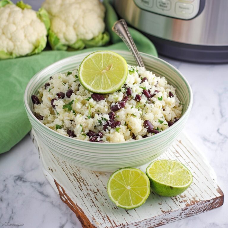 Cilantro Lime Cauliflower Rice Recipe