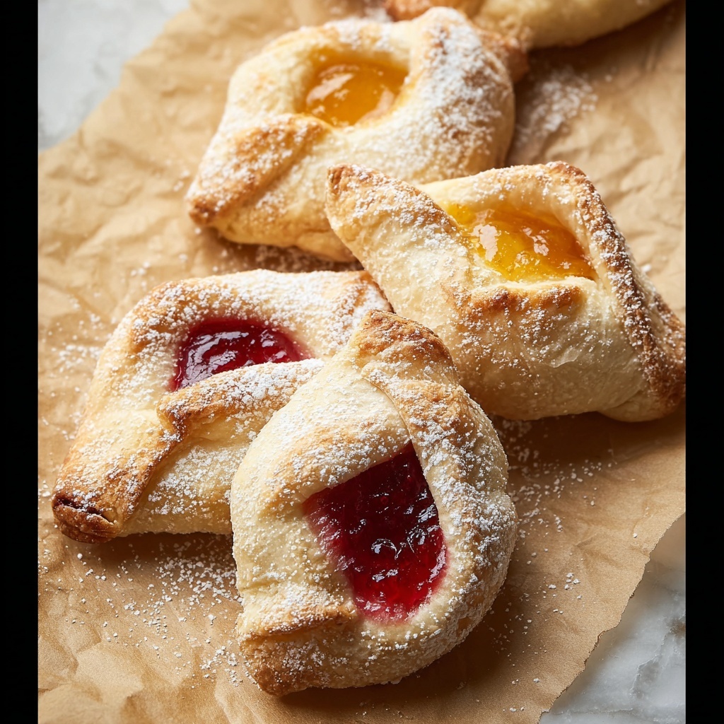 Kolaczki Cookies with Strawberry Jam Recipe - Recipe Image