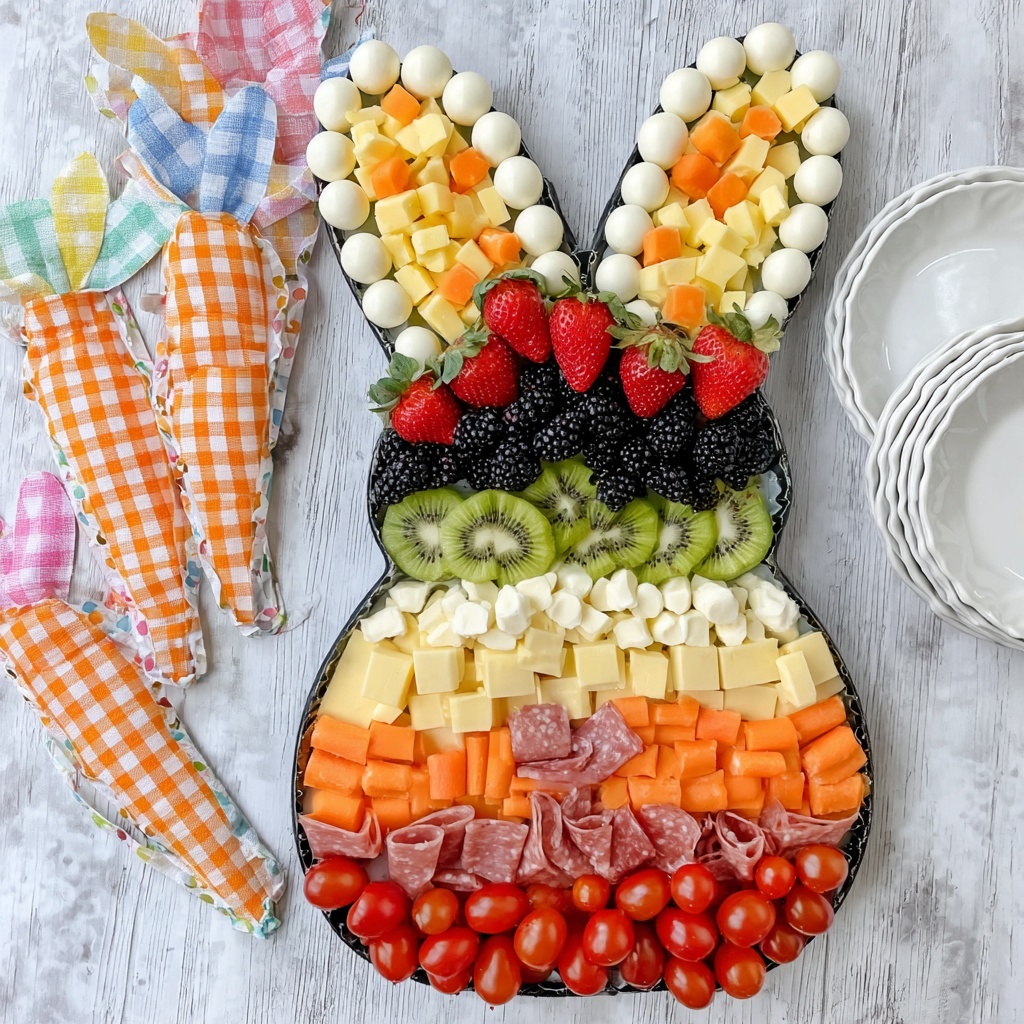 Bunny Charcuterie Board Recipe - Recipe Image