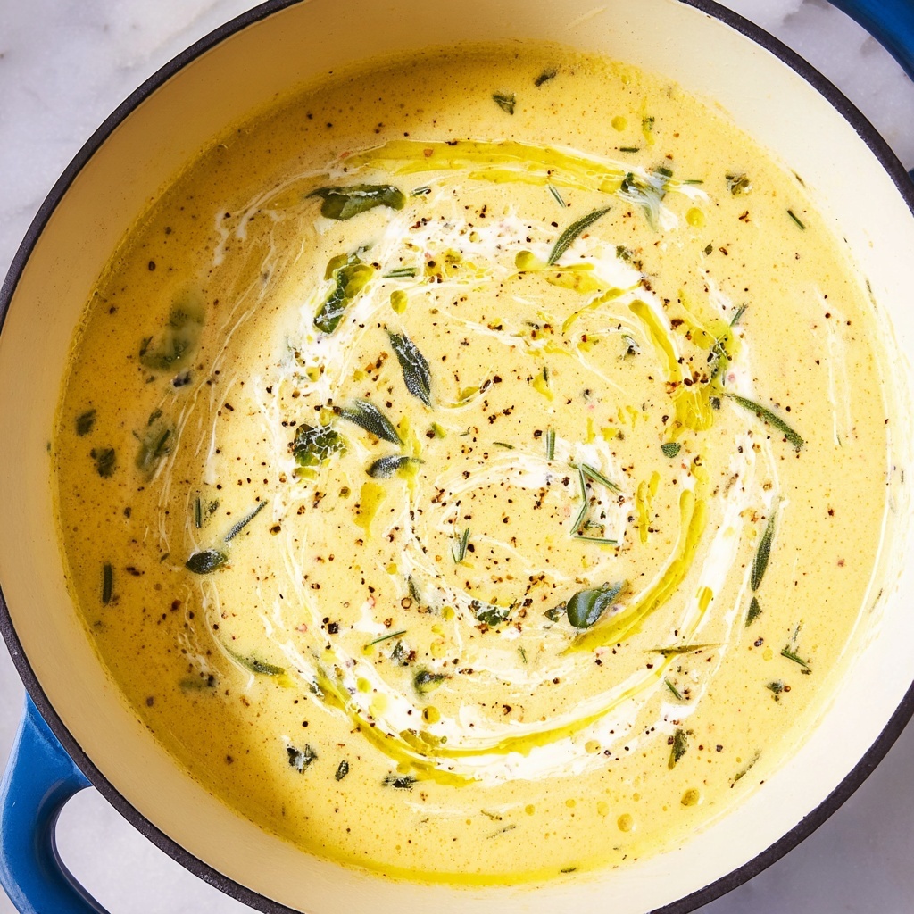 Creamy Potato Leek Soup with Herb Garnish Recipe - Recipe Image