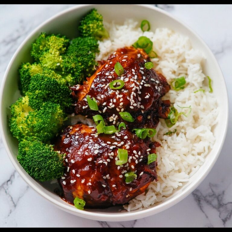 Honey Garlic Chicken Thighs (Slow Cooker) Recipe