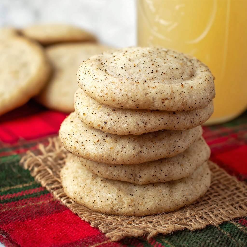 Eggnog Cookies Recipe - Recipe Image