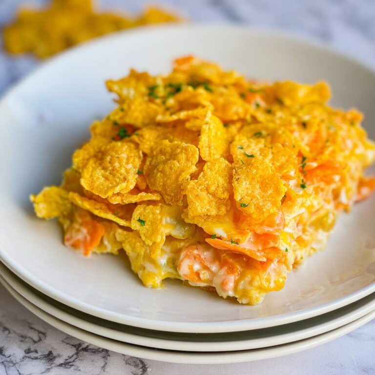 Cheesy Carrot Casserole Recipe