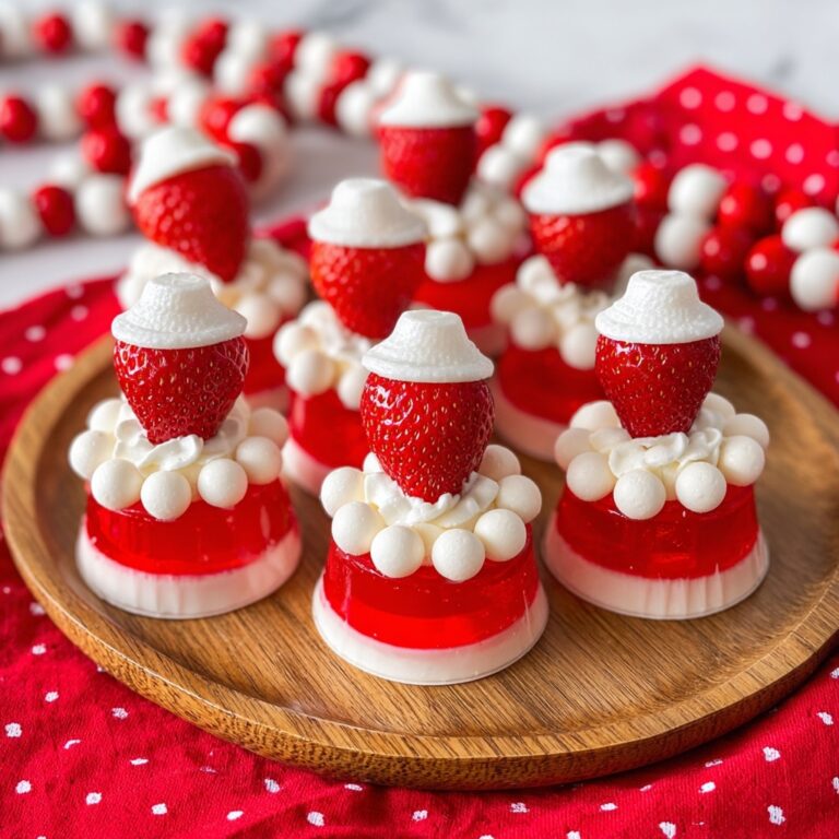Santa Hat Jello Shots Recipe
