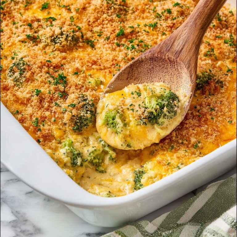 Broccoli Rice Casserole Recipe