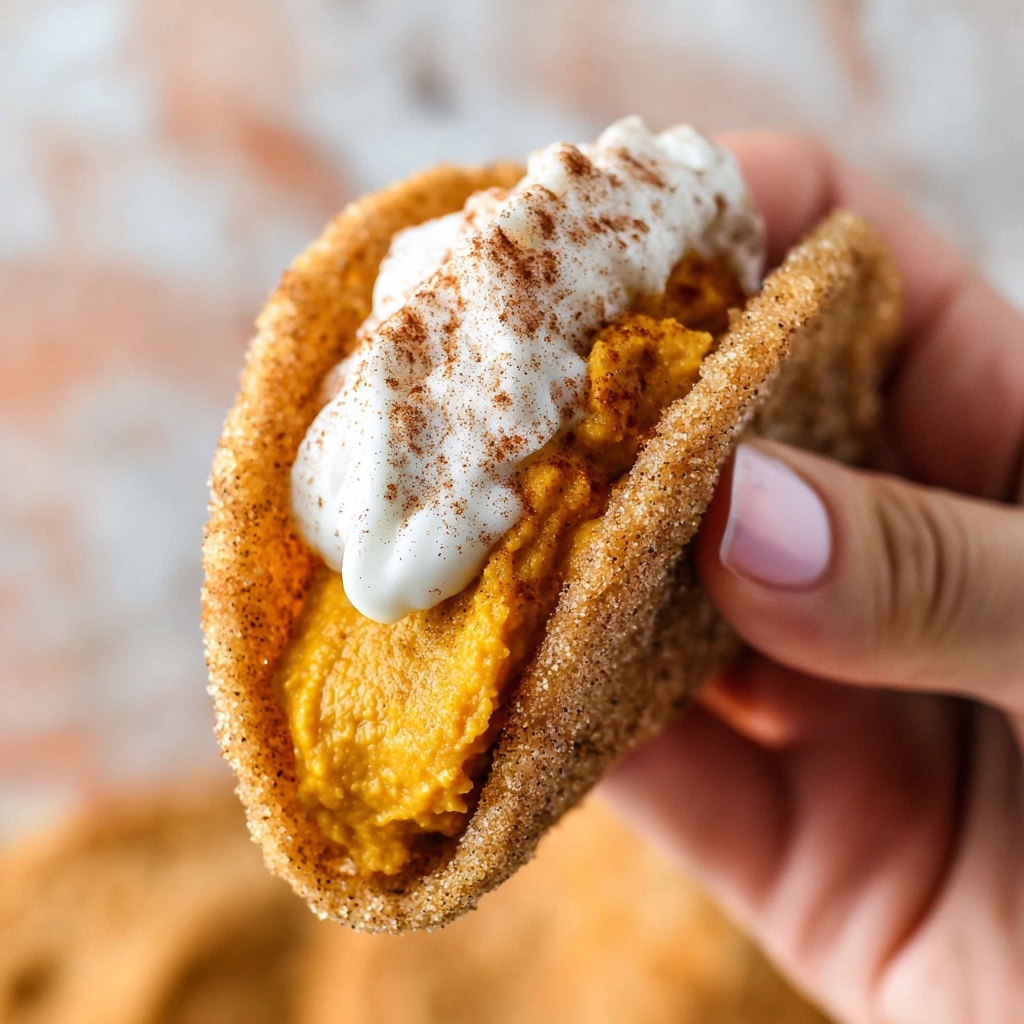 Pumpkin Pie Tacos Recipe - Recipe Image