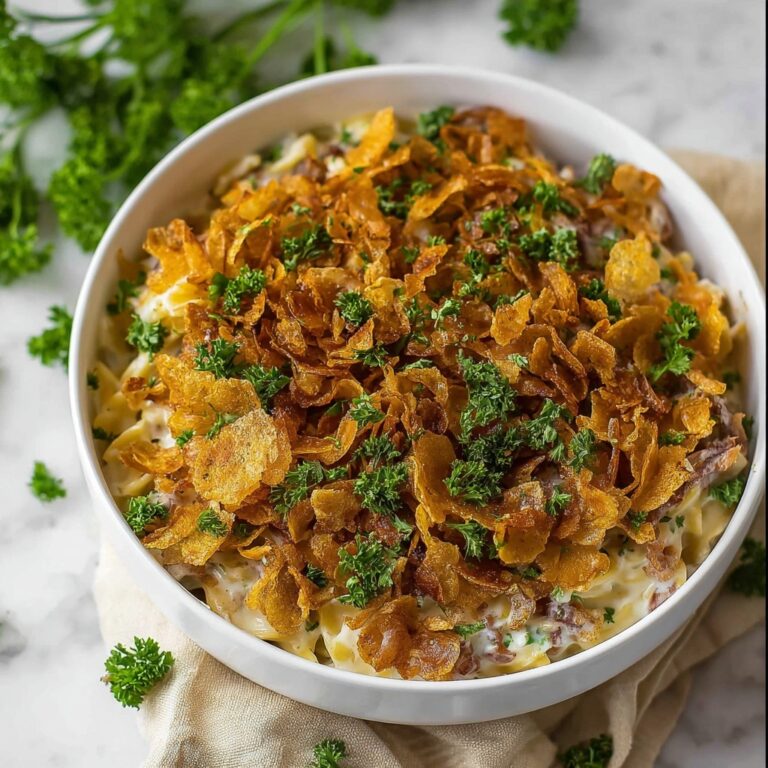 French Onion Beef Casserole Recipe