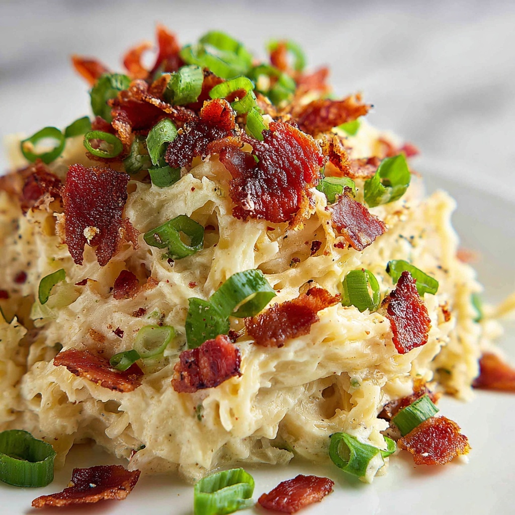 Baked Cheesy Bacon Spaghetti Recipe - Recipe Image