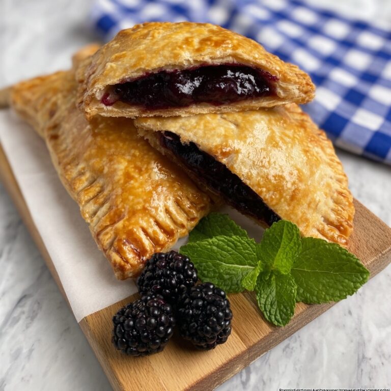 Air Fryer Blackberry Hand Pies Recipe