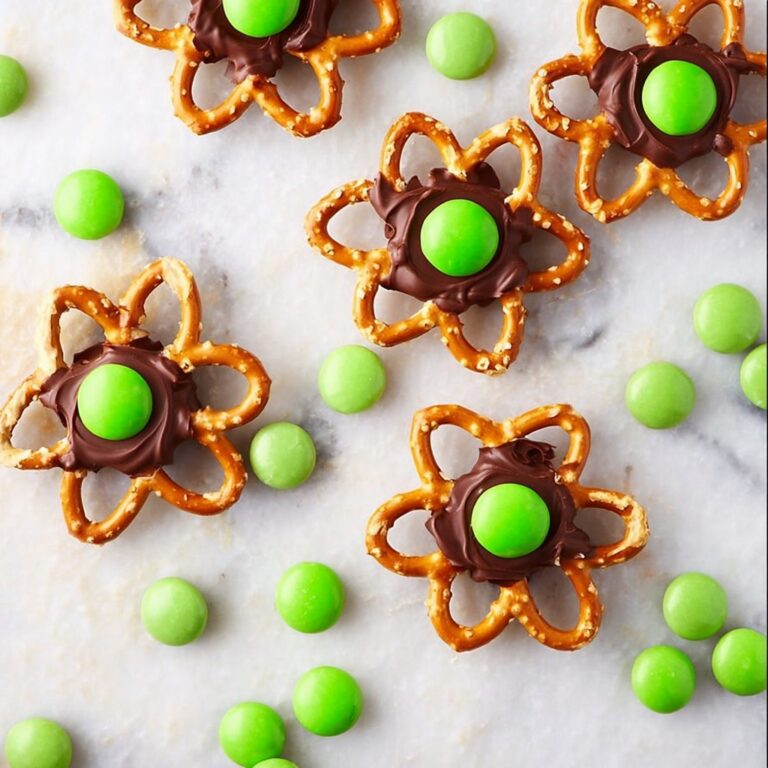 Shamrock Pretzels Recipe