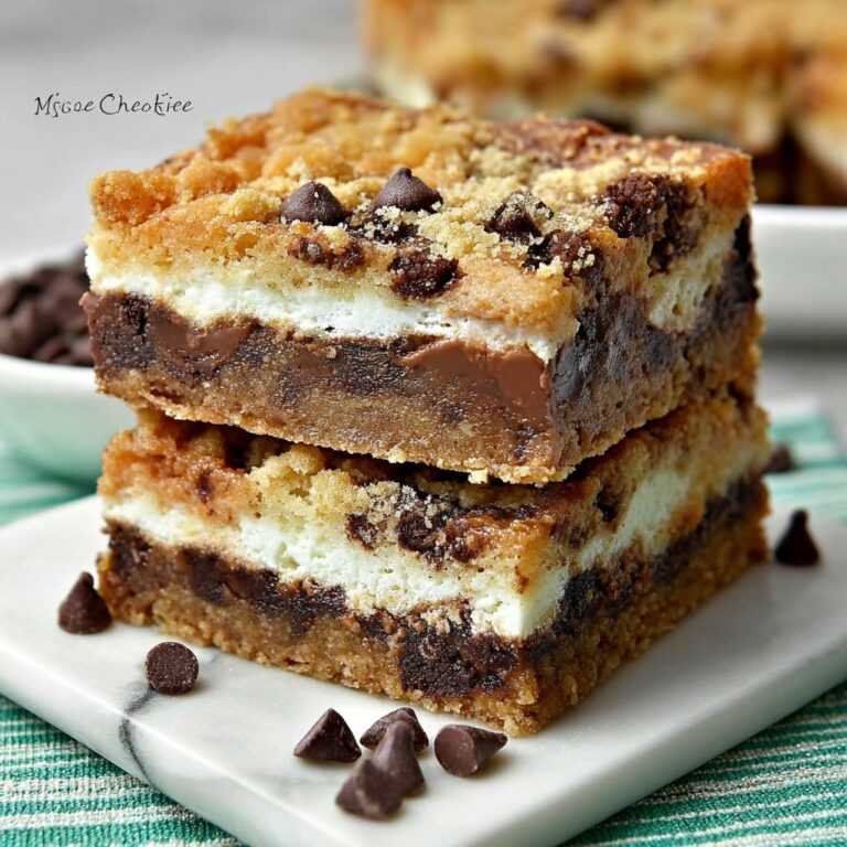 Chocolate Chip Cheesecake Bars Recipe