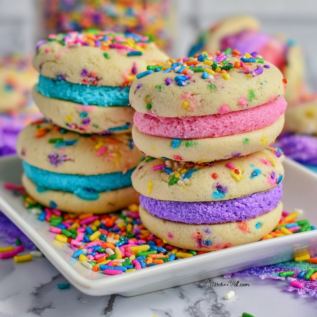 Unicorn Whoopie Pies Recipe - Recipe Image
