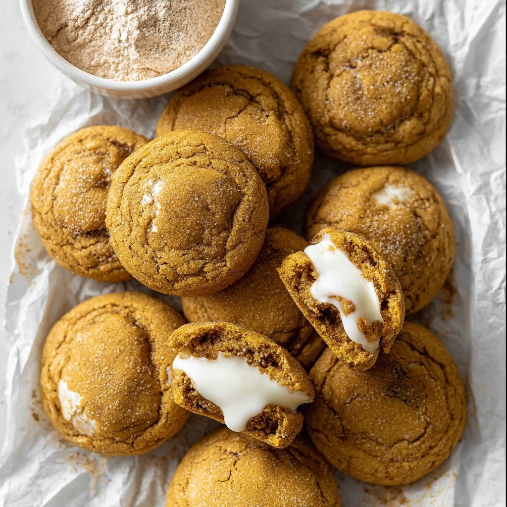 Sweet Potato Cookies with Marshmallows and Cinnamon Recipe - Recipe Image