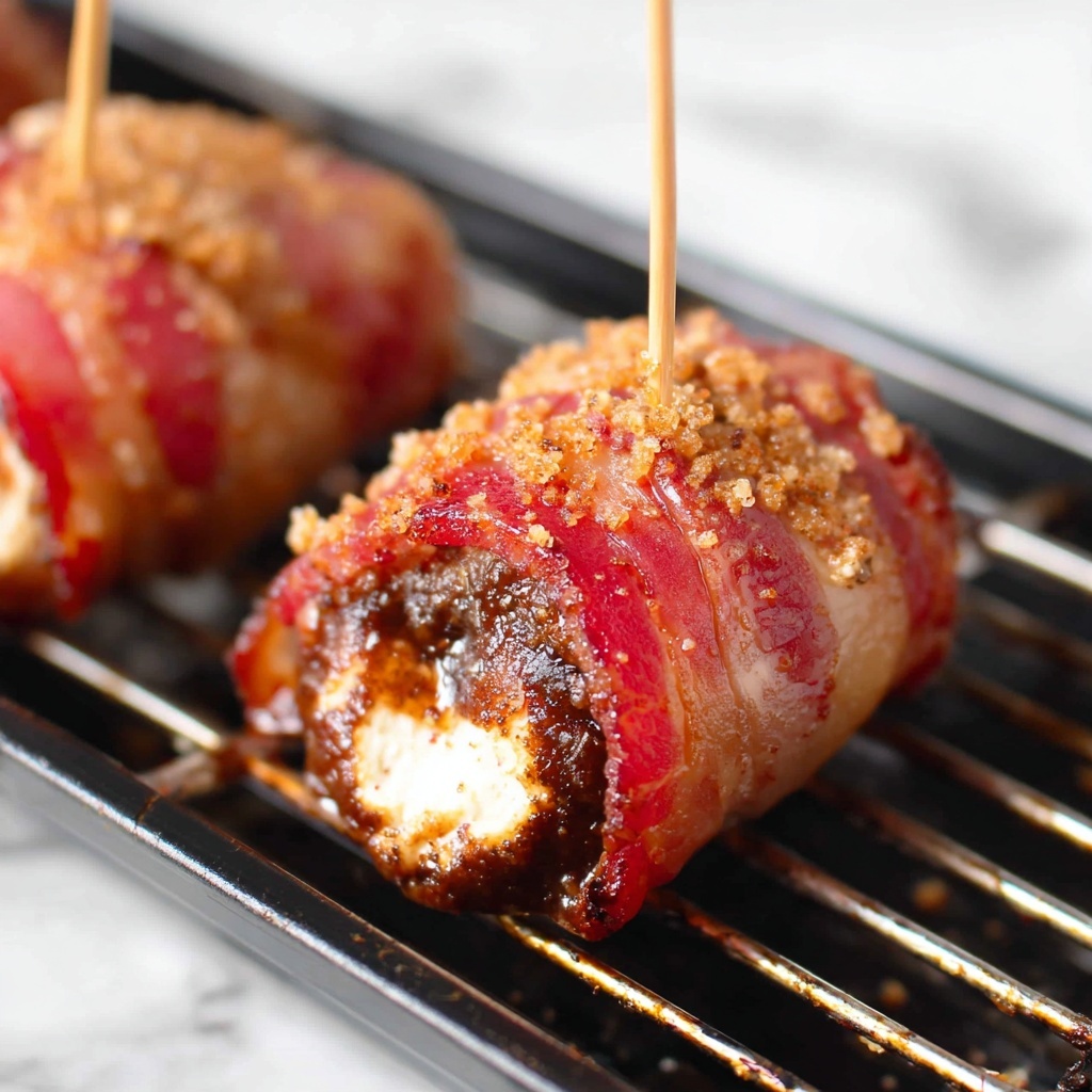 Bacon-Wrapped Dates Stuffed with Goat Cheese and Spiced Brown Sugar Recipe - Recipe Image