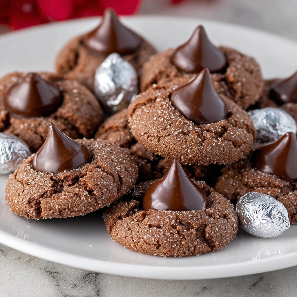 Chocolate Kiss Cookies Recipe - Recipe Image