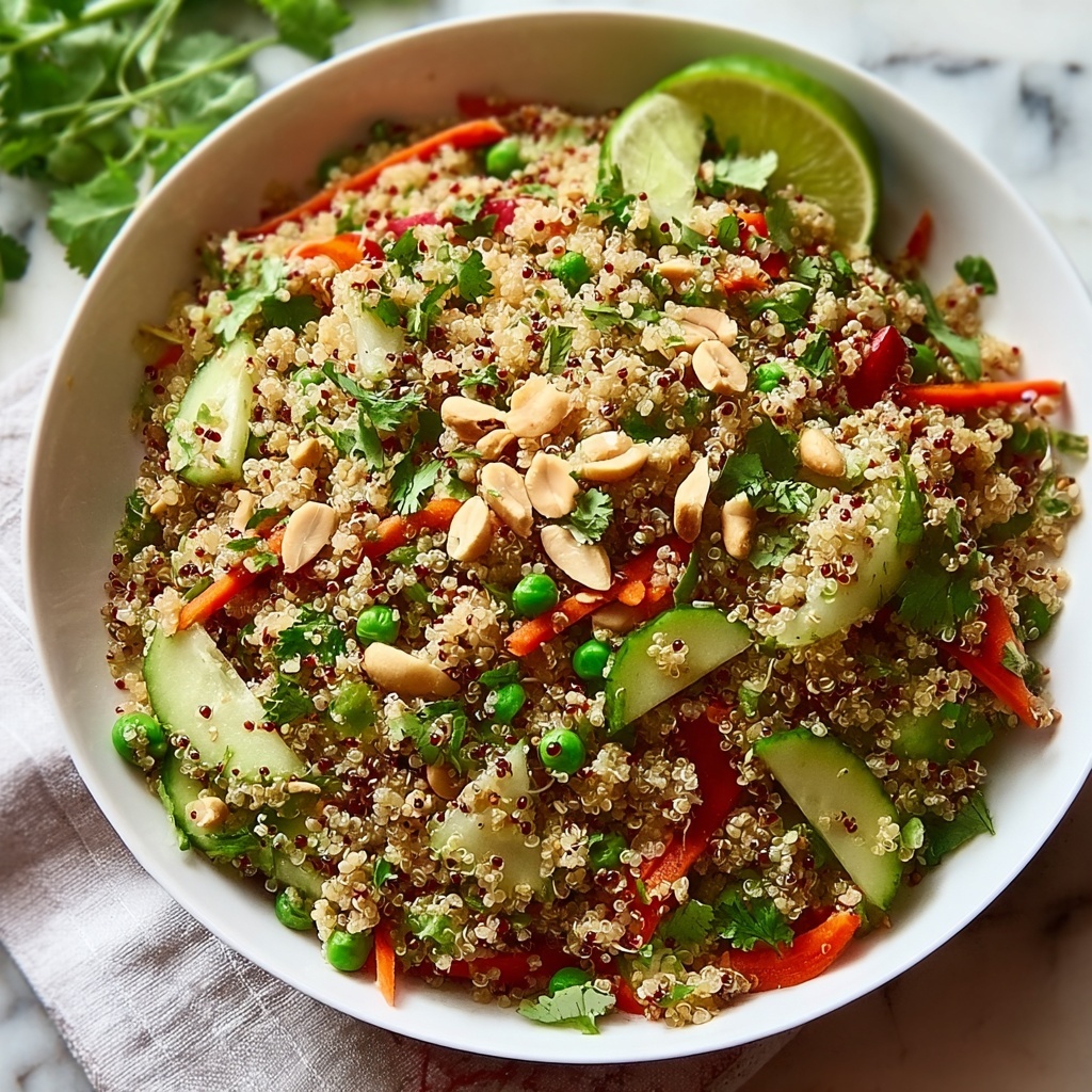 Unforgettable Thai Quinoa Crunch Salad: A Healthy Delight Recipe - Recipe Image