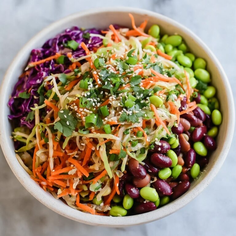 Irresistibly Crunchy Miso Sesame Dense Bean Salad Delight Recipe