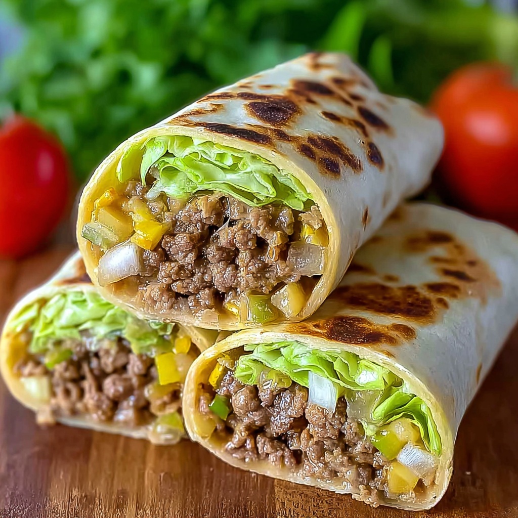 Delicious Big Mac Wraps for a Guilt-Free Indulgence Recipe - Recipe Image