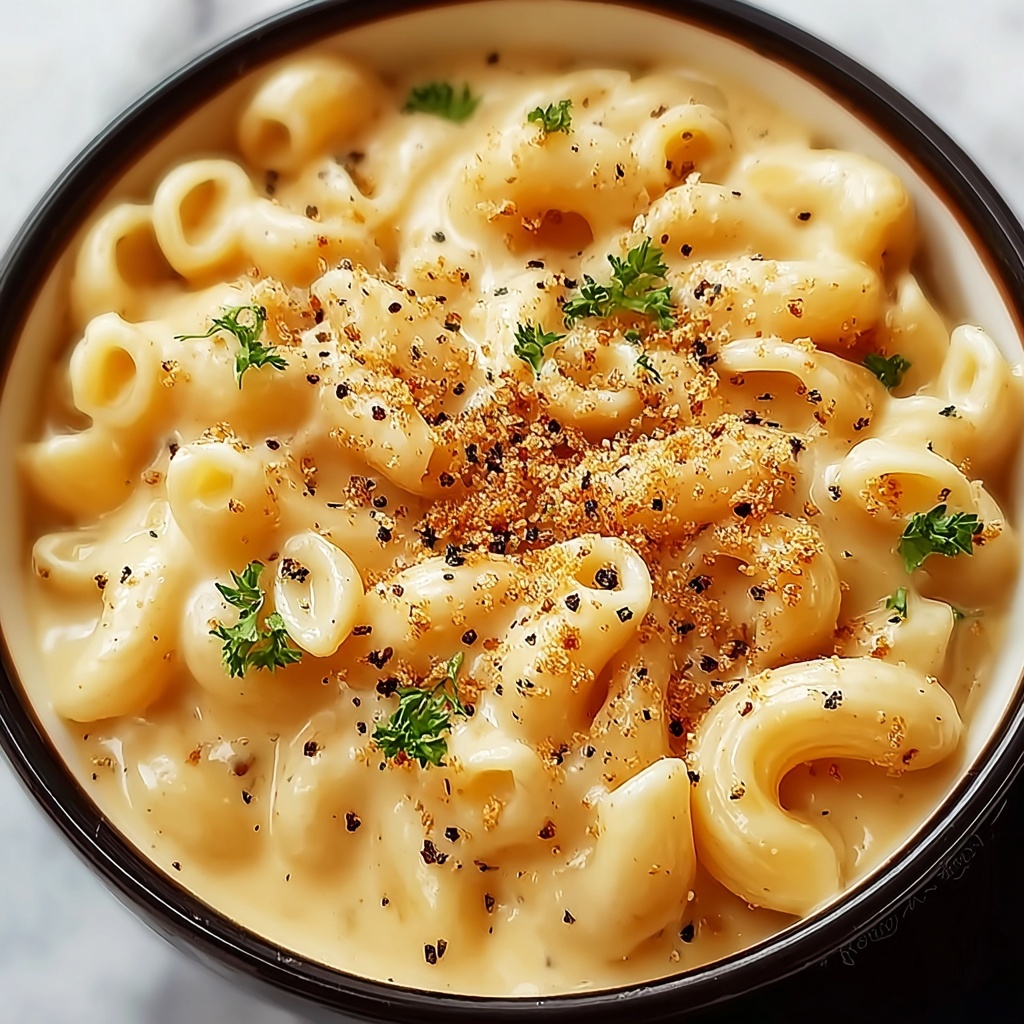 Creamy Mac and Cheese Soup for Ultimate Comfort Nights Recipe - Recipe Image