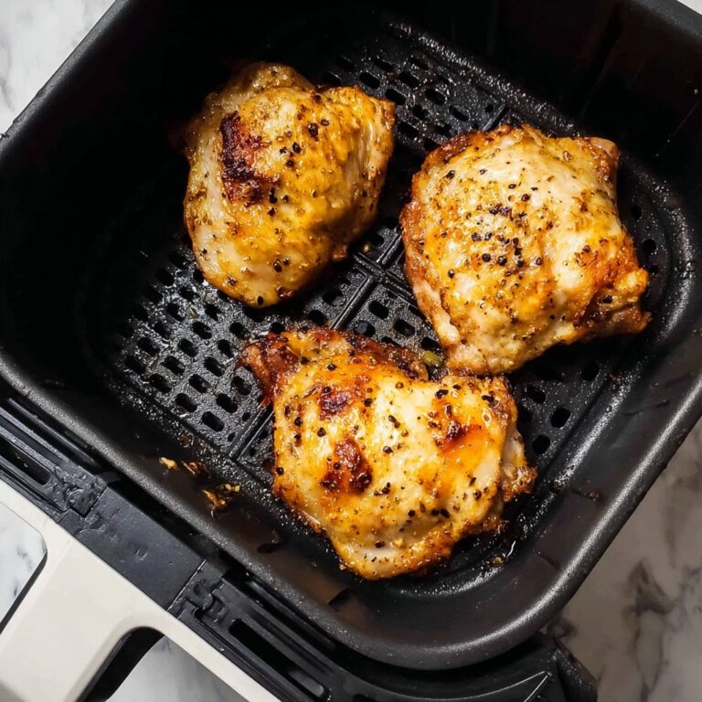 Air Fryer Chicken Thighs Recipe