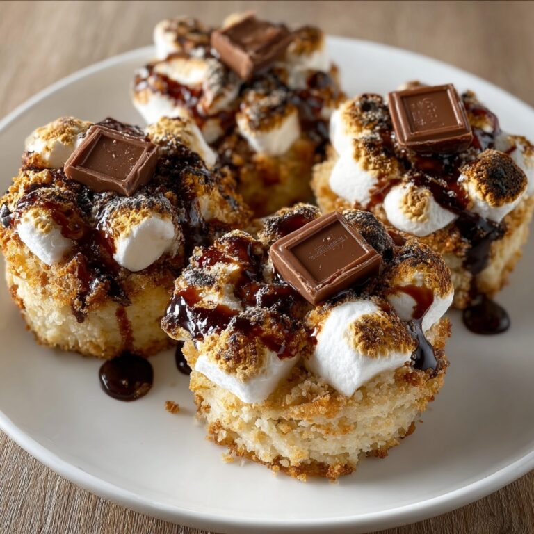 Decadent Gooey Baked S’mores Muffins Recipe