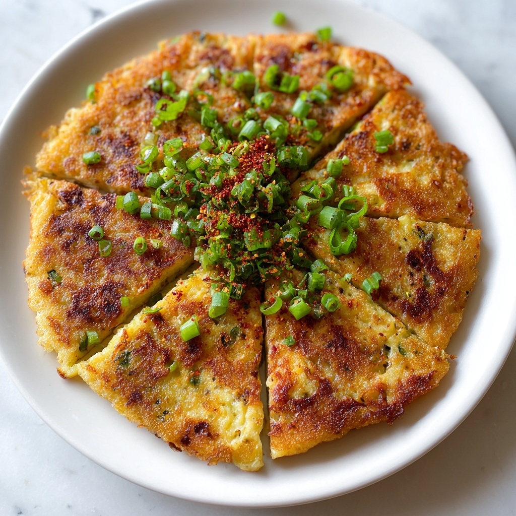 Korean Cheese Pancake Recipe - Recipe Image