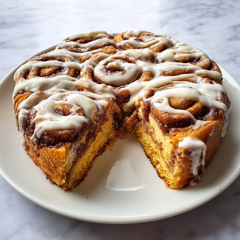 Cinnamon Roll Coffee Cake Recipe - Recipe Image