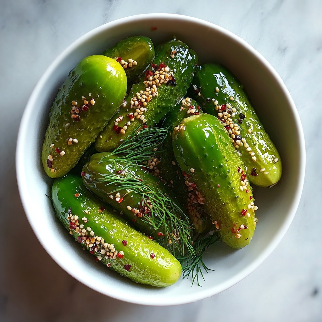 Refrigerator Dill Pickles Recipe - Recipe Image