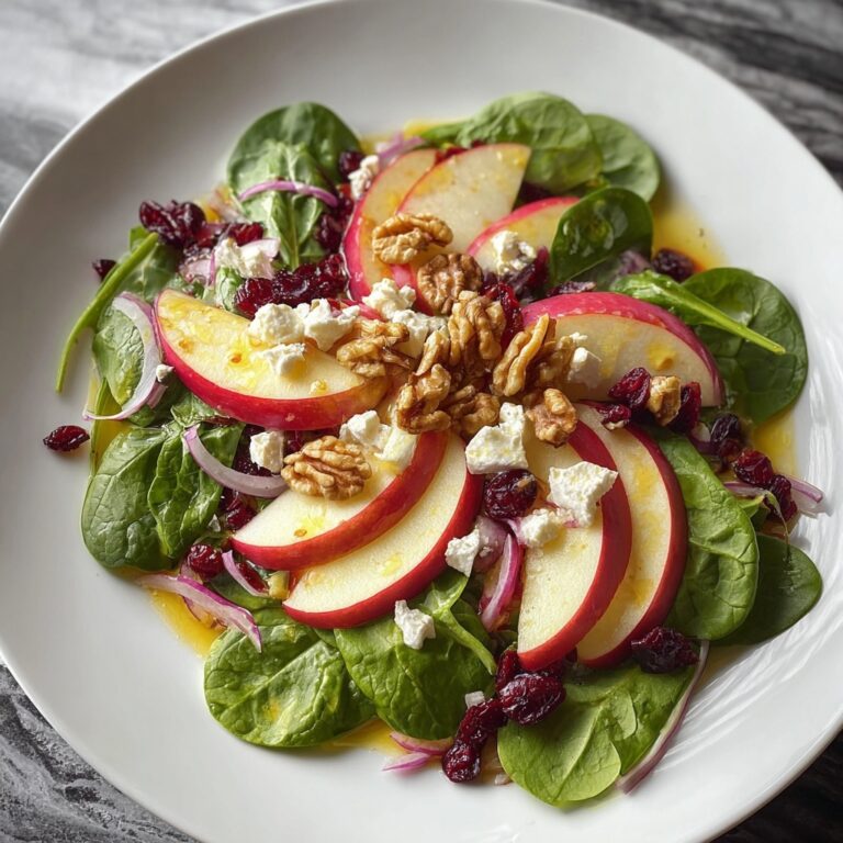 Autumn Apple Walnut Salad Recipe