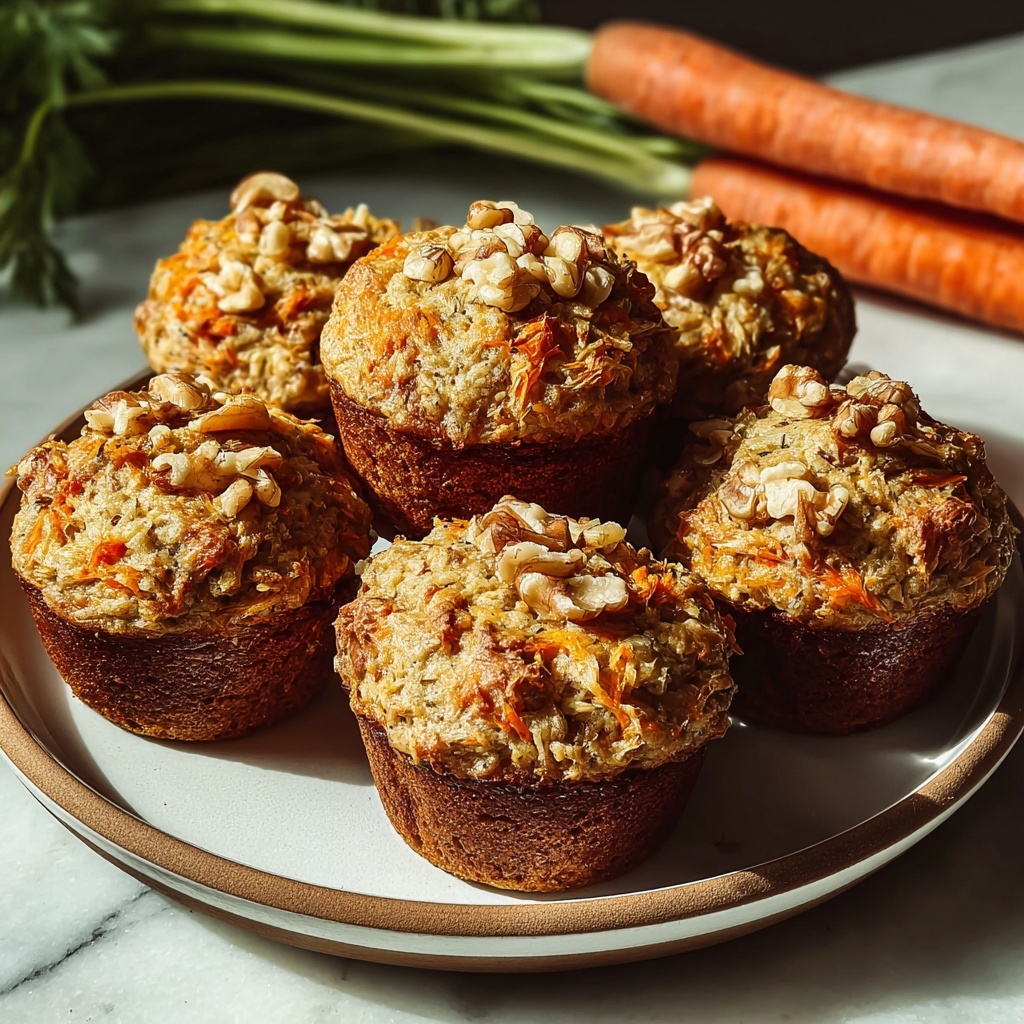 One-Bowl Carrot Oatmeal Muffins Recipe - Recipe Image