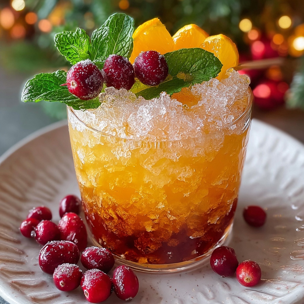 Festive Christmas Mai Tai Recipe - Recipe Image