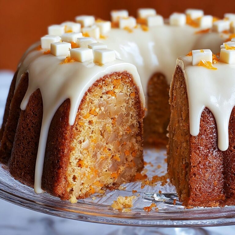 Moist Carrot Bundt Cake Recipe