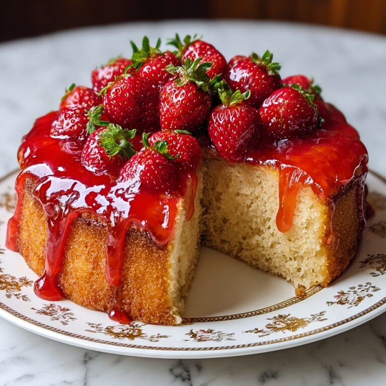 Strawberry Cheesecake Pound Cake Recipe
