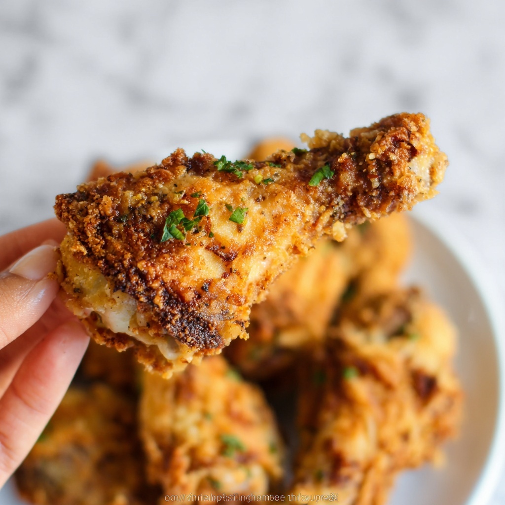 Buttermilk Air Fryer Chicken Legs Recipe - Recipe Image