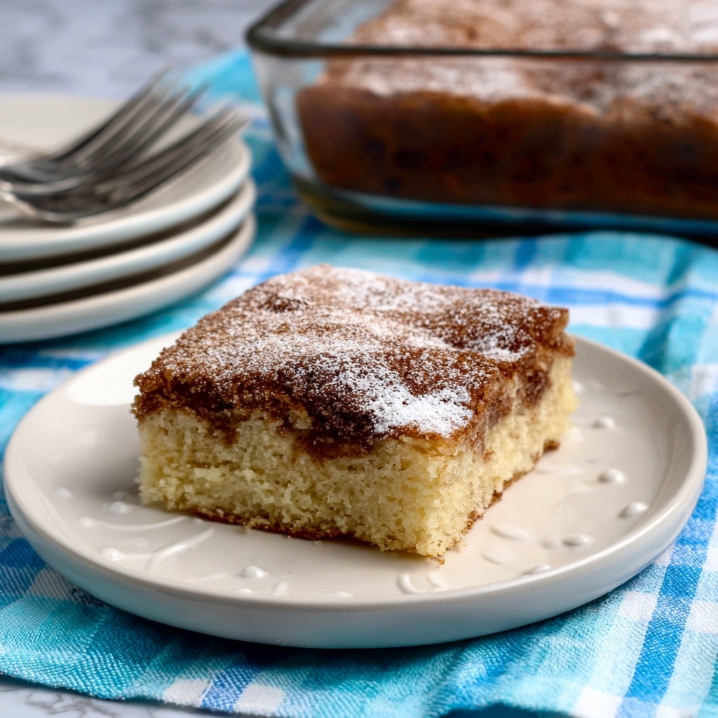 Snickerdoodle Crazy Cake Recipe - Recipe Image