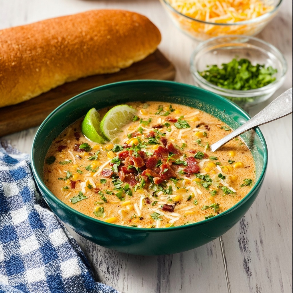 Southwest Chicken Corn Chowder Recipe - Recipe Image
