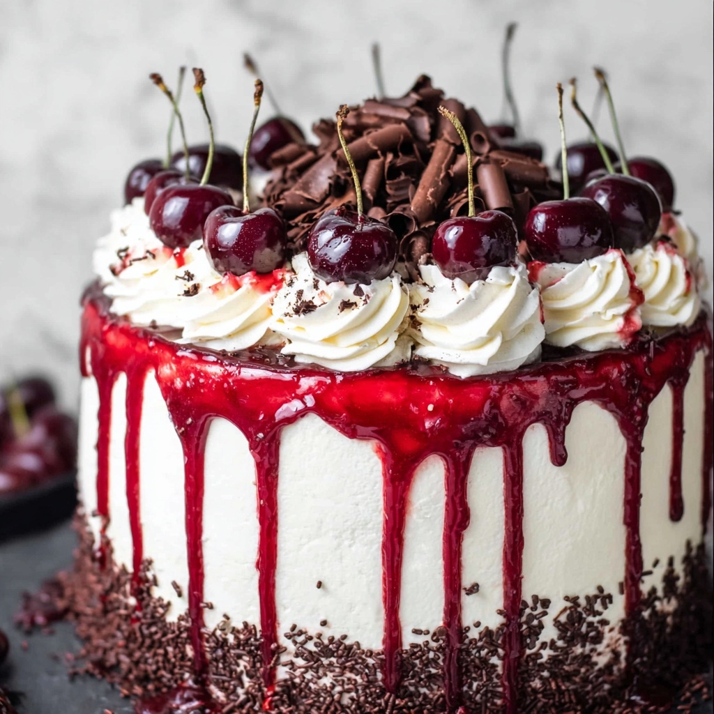 Black Forest Cake Recipe - Recipe Image
