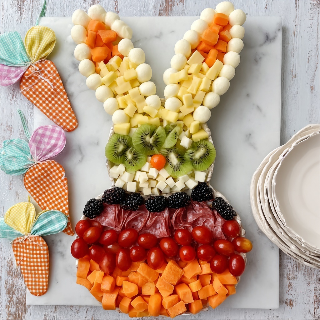 Bunny Charcuterie Board Recipe - Recipe Image