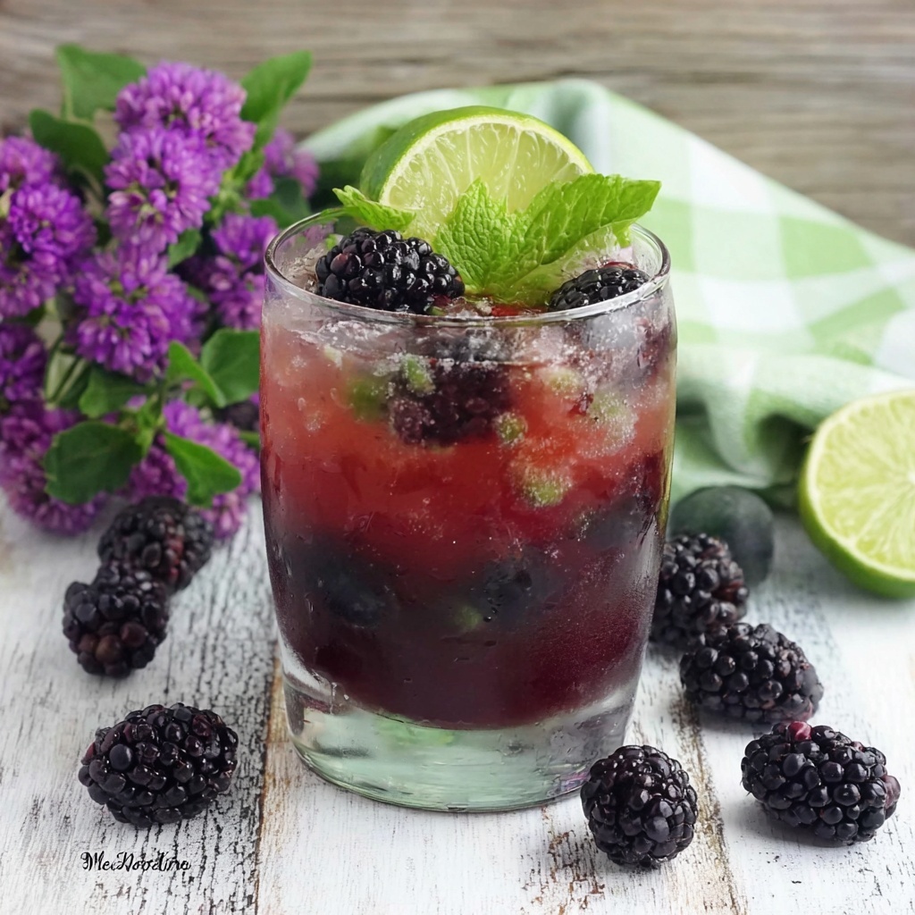 Blackberry Mojito Recipe - Recipe Image