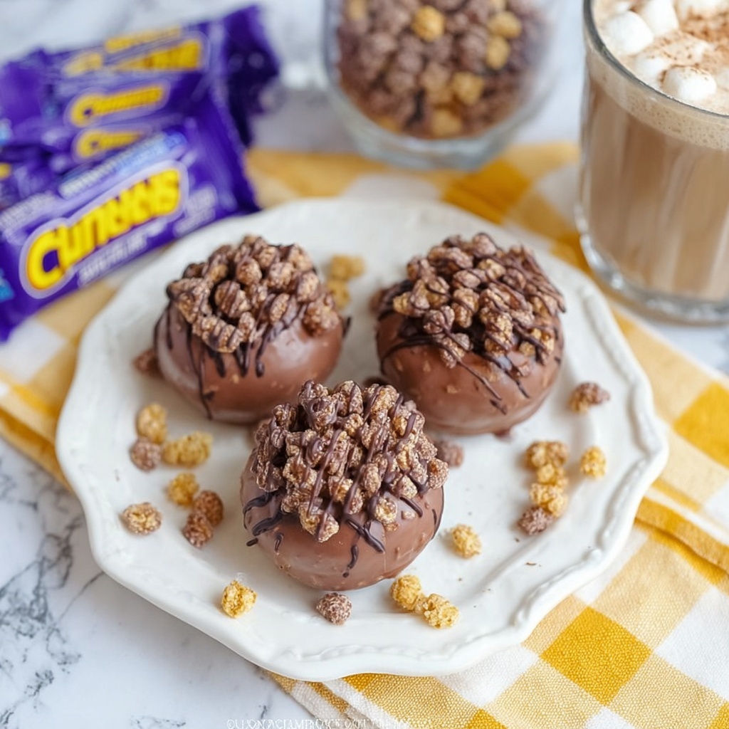 Nestle Crunch Hot Cocoa Bombs Recipe - Recipe Image