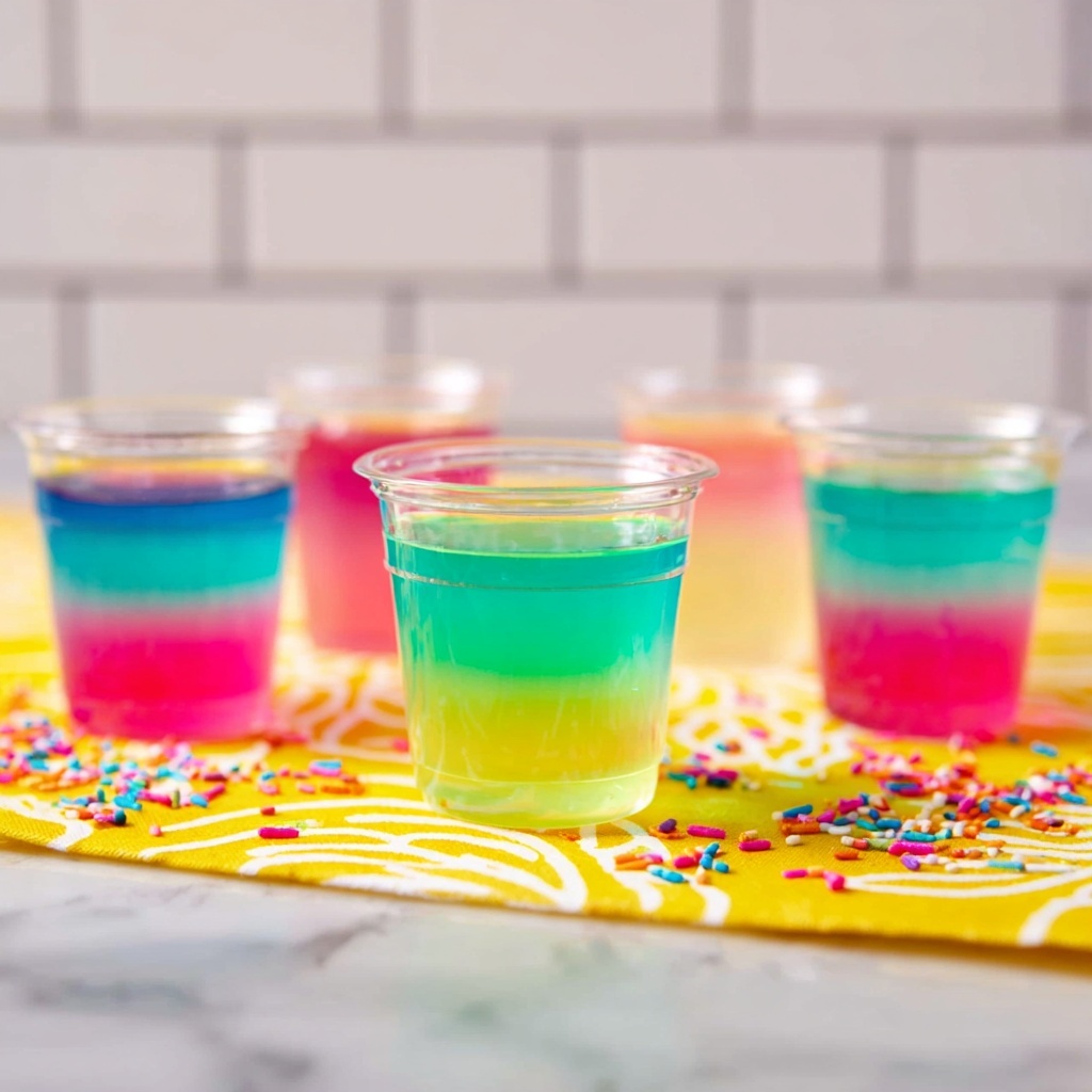 Tie-Dye Jello Shots Recipe - Recipe Image