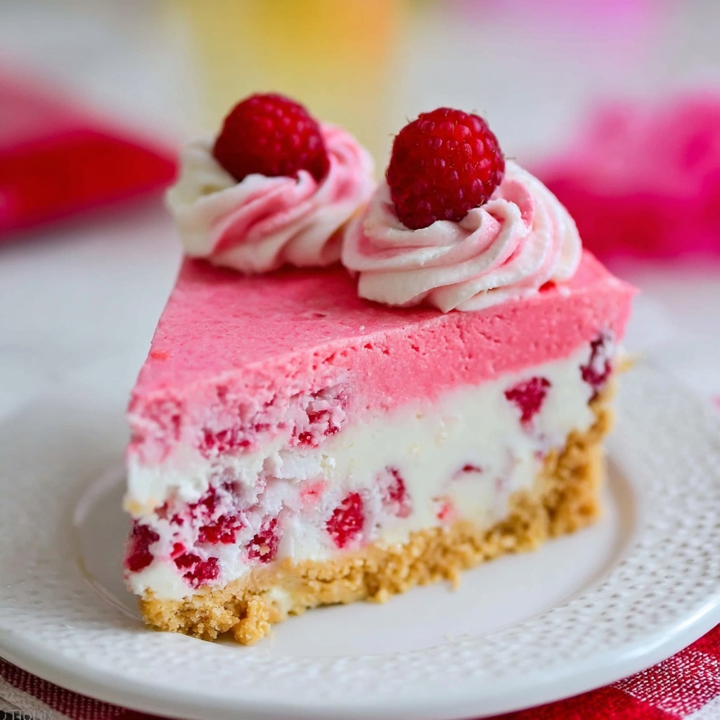 Raspberry Cream Cheesecake Recipe - Recipe Image