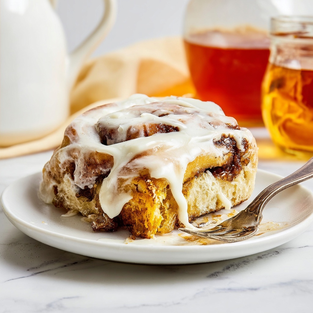 Pumpkin Cinnamon Rolls with Maple Cream Cheese Frosting Recipe - Recipe Image