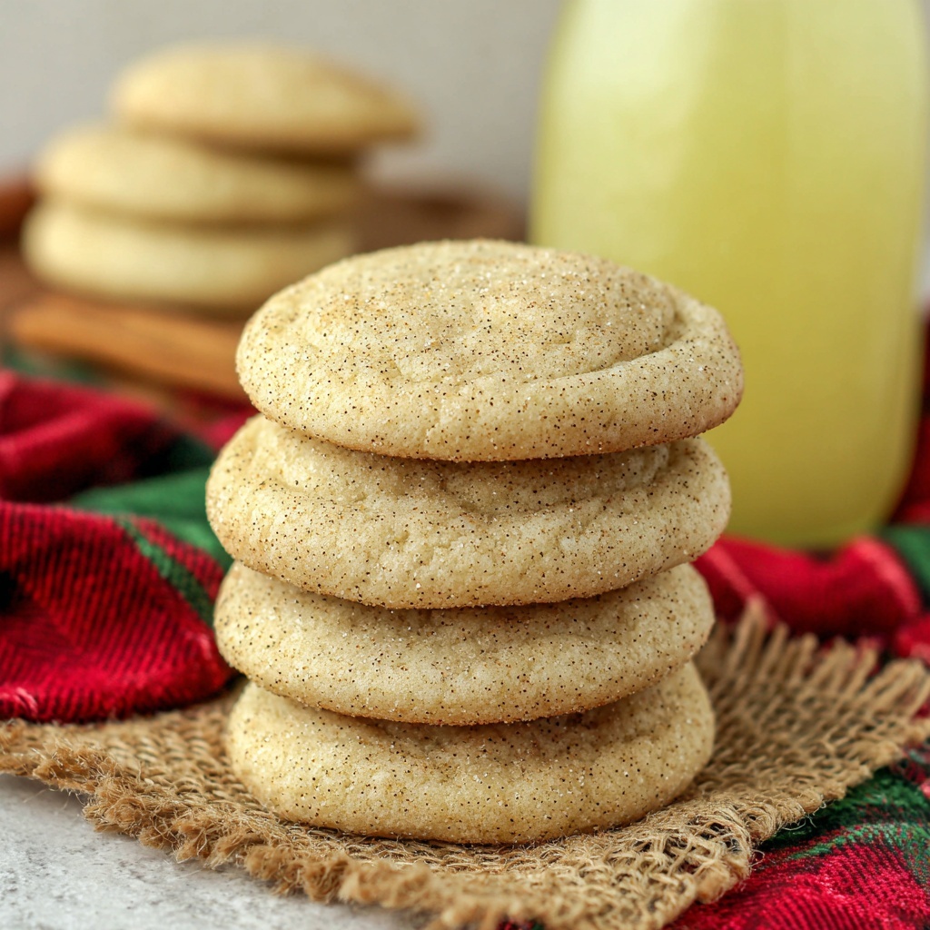 Eggnog Cookies Recipe - Recipe Image