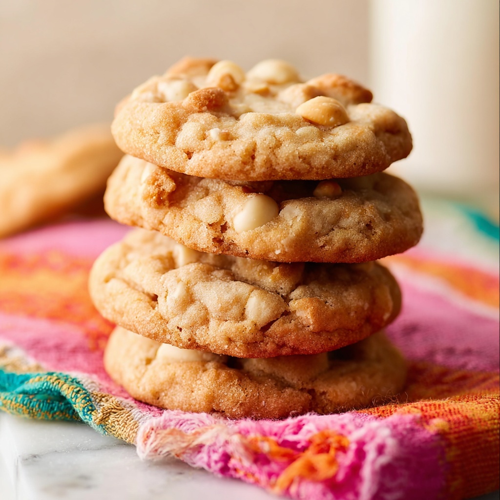 White Chocolate Macadamia Nut Cookies Recipe - Recipe Image