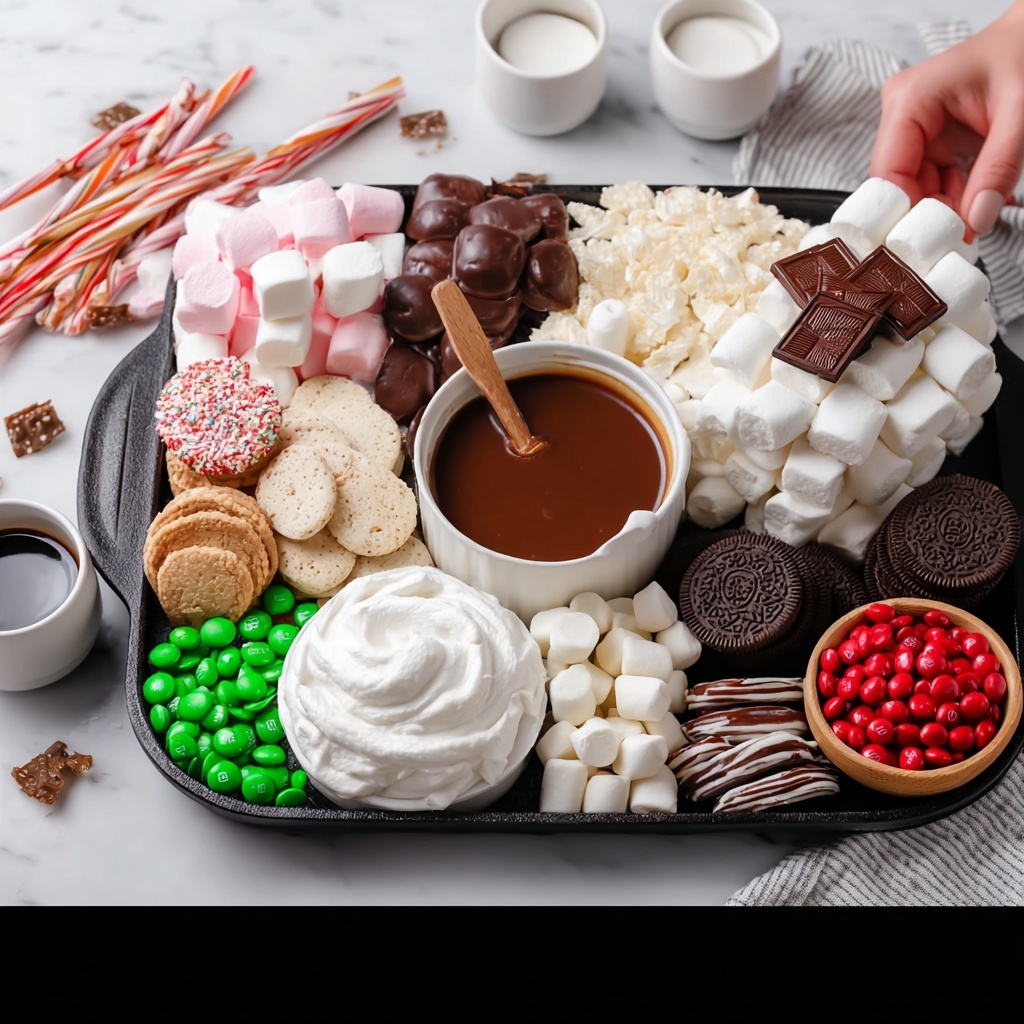 Hot Chocolate Charcuterie Board Recipe - Recipe Image